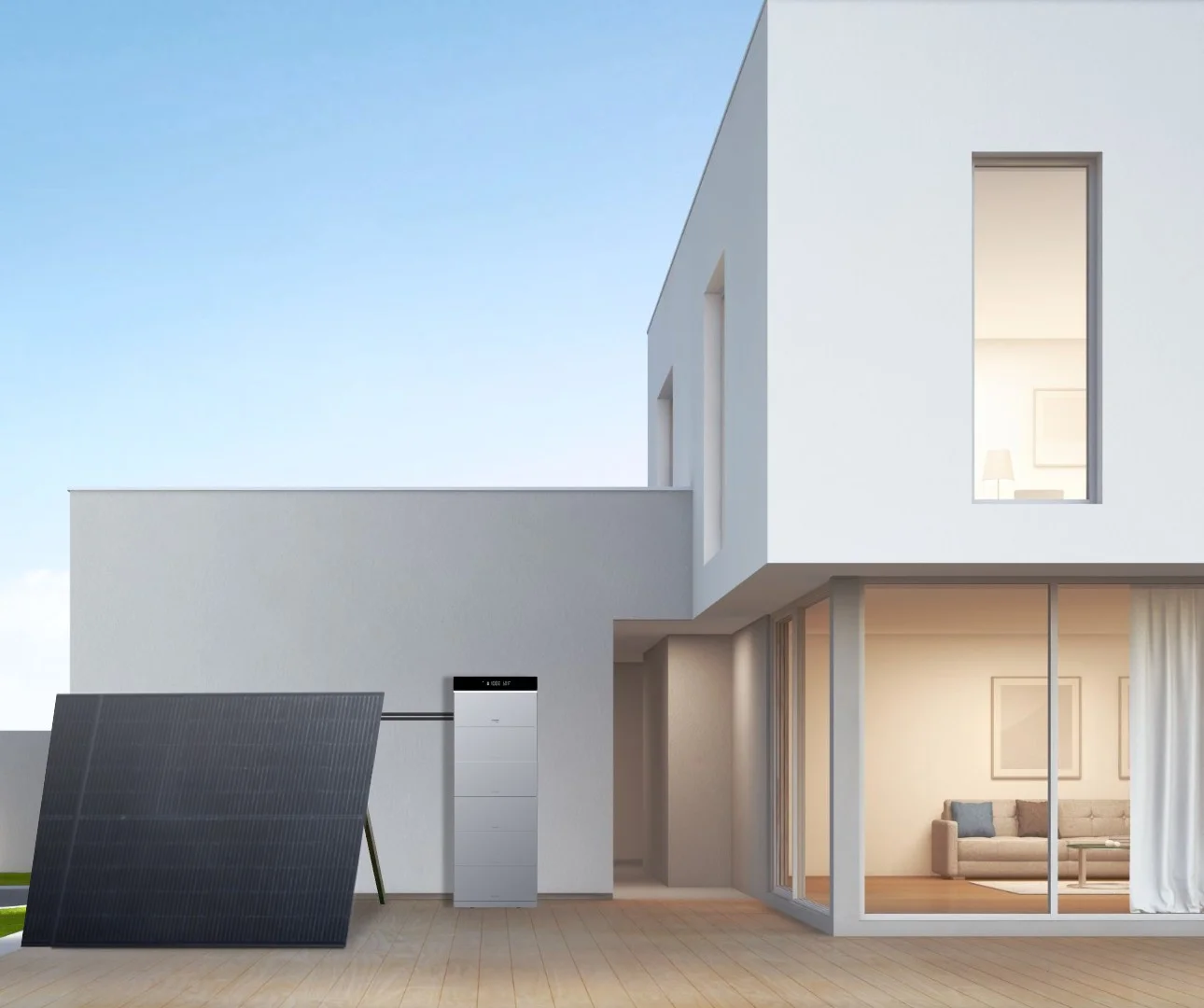 CONOW CBE 2000 Pro Wohnhaus-Solaranlage – Solarspeicher für privaten Eigenverbrauch am Einfamilienhaus